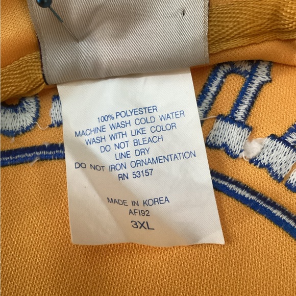 Vintage Golden State Warriors warm up jacket, size 3X - Picture 7 of 7